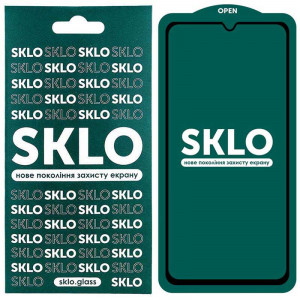 #Защитное стекло SKLO 5D (full glue) для Samsung Galaxy A22 4G / M32