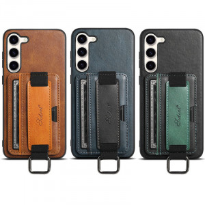 Кожаный чехол Wallet case and straps для Samsung Galaxy A54 5G