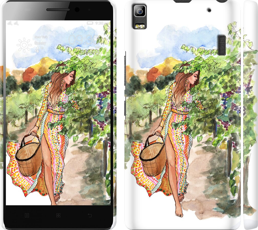 

Чохол Дівчина Літо на Lenovo A7000 102954