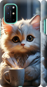 Чохол White cat на OnePlus 8T