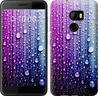 

Чехол Капли воды для HTC One X10 636876