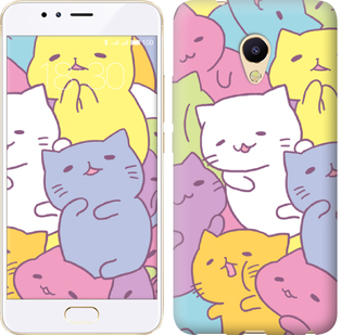 Чехол Котики для Meizu M5s
