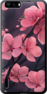 Чехол Пурпурная сакура для Huawei Honor 6 Plus