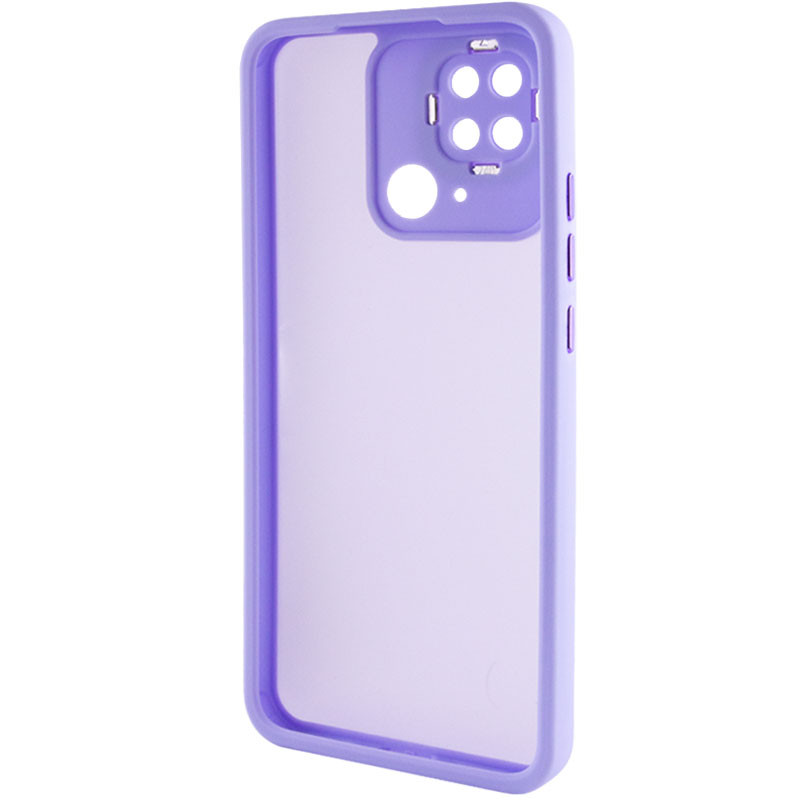 Фото TPU+PC чохол Accent на Xiaomi Redmi 10C (White / Purple) в маназині vchehle.ua