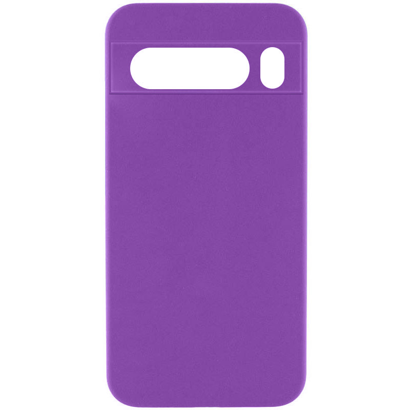 Чохол Silicone Cover Lakshmi Full Camera (AA) на Google Pixel 8 Pro (Фіолетовий / Purple)