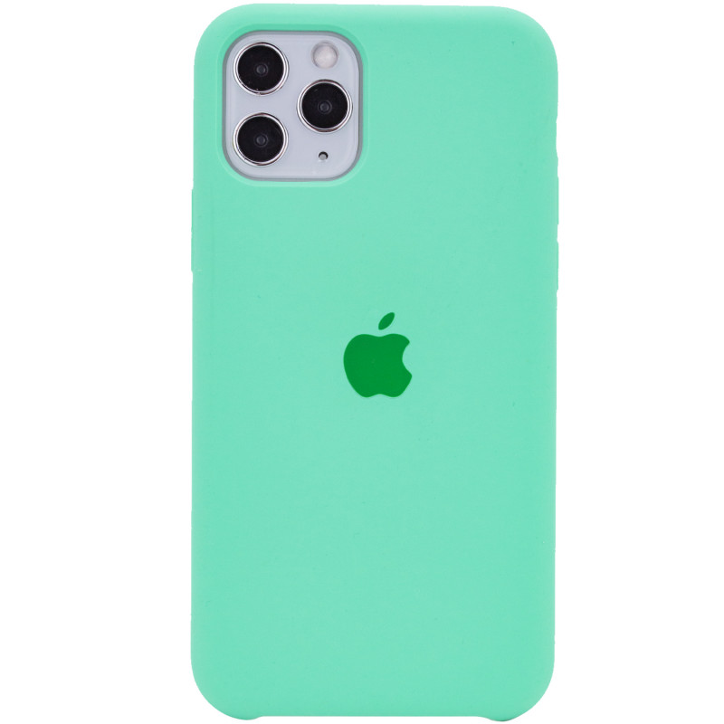 Чехол Silicone Case (AA) для Apple iPhone 11 Pro Max (6.5") (Зеленый / Spearmint)