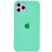 Чехол Silicone Case (AA) для Apple iPhone 11 Pro Max (6.5") (Зеленый / Spearmint)