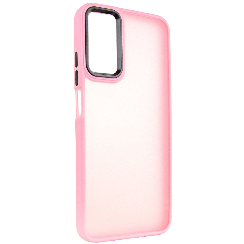 Чехол TPU+PC Lyon Frosted для Motorola Edge 50 Fusion / G85 (Pink)