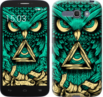 

Чехол Сова Арт-тату для Alcatel One Touch POP C9 293594