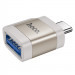 Фото Переходник Hoco UA31C OTG Type-C male to USB female (Gray) в магазине vchehle.ua