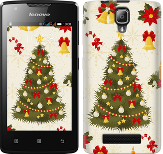

Чехол Новогодняя елка для Lenovo A1000 450915