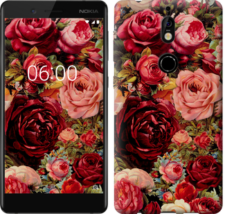 

Чехол Цветущие розы для Nokia 7 629393