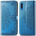 Фото Шкіряний чохол (книжка) Art Case з візитницею на Samsung Galaxy A50 (A505F) / A50s / A30s (Синій) в маназині vchehle.ua