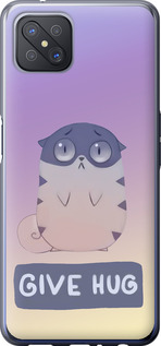 

Чохол Give Hug на Oppo A92S 1609682