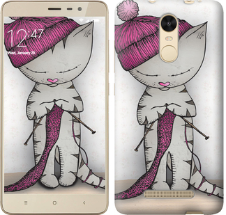 

Чехол Кошка рукодельница для Xiaomi Redmi Note 3 584330