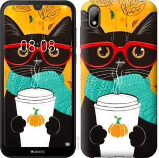 

Чохол Осінній кіт на Huawei Honor 8S 741594