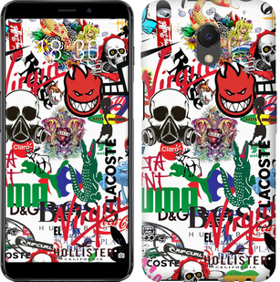 

Чехол Many different logos для Meizu M6s 638057