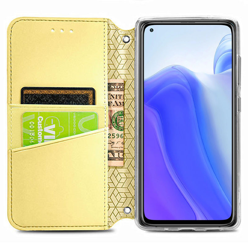 

Шкіряний чохол книжка GETMAN Mandala (PU) для Xiaomi Mi 10T (Жовтий) 1094007