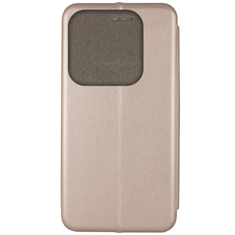 Фото Шкіряний чохол-книжка Classy на Realme Note 60 / 60x (Золотий) на vchehle.ua