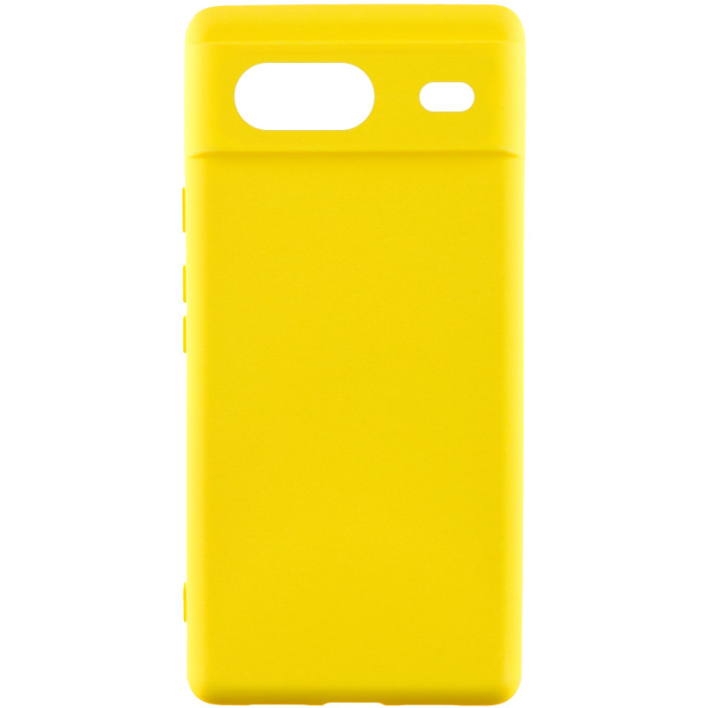 Чехол Silicone Cover Lakshmi (A) для Google Pixel 7 (Желтый / Flash)