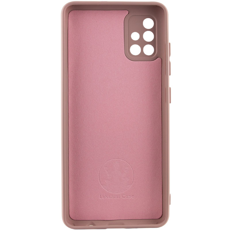 Фото Чехол Silicone Cover Lakshmi Full Camera (AA) для Samsung Galaxy A71 (Розовый / Pink Sand) на vchehle.ua