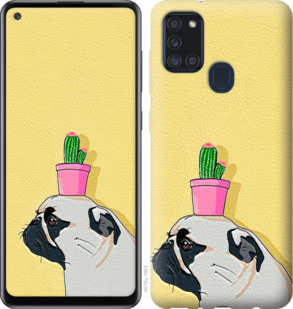 

Чохол Мопс з кактусом на Samsung Galaxy A21s A217F 933951