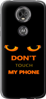 Чехол Don't touch the phone для Motorola Moto E5 Plus