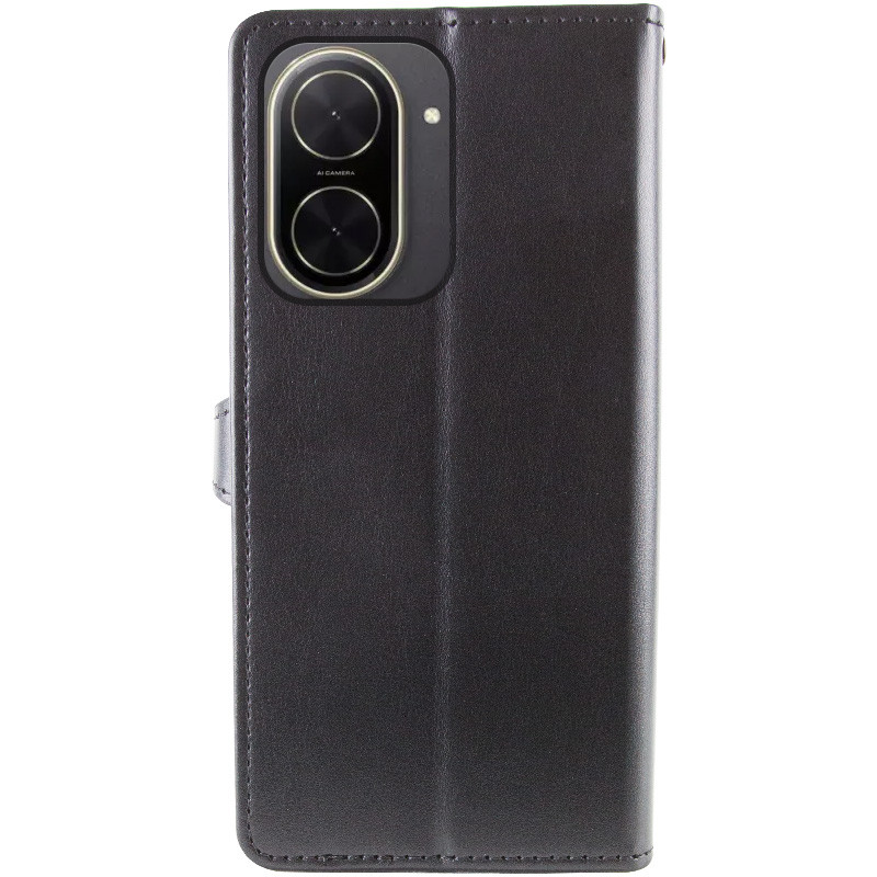 Фото Шкіряний чохол-книжка GETMAN Gallant (PU) для Xiaomi Poco C71 (Чорний) на vchehle.ua