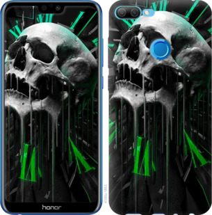 

Чохол Череп-годинник для Huawei Honor 9i 911446