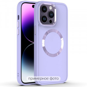 TPU чехол Bonbon Metal Style with Magnetic safe для Apple iPhone 16 Pro (6.3")