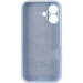 Заказать Чехол Silicone Case Full Camera Protective (AA) для Apple iPhone 16 (6.1") (Голубой / Sweet Blue) на vchehle.ua