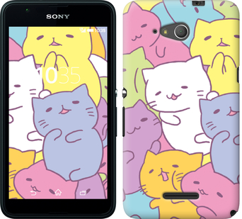 

Чехол Котики для Sony Xperia E4g 565608