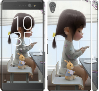 

Чехол Милая девочка с зайчиком для Sony Xperia XA Ultra Dual F3212 636605