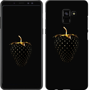 

Чехол Черная клубника для Samsung Galaxy A8 Plus 2018 A730F 624278