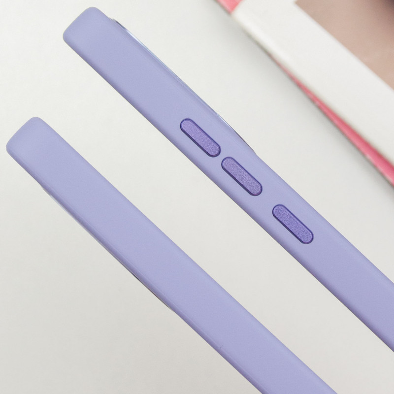 TPU чохол Bonbon Metal Style на Xiaomi Redmi Note 13 Pro 4G / Poco M6 Pro 4G (Бузковий / Dasheen) в магазині vchehle.ua