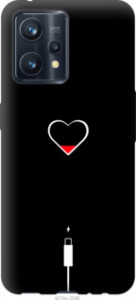 Чехол Подзарядка сердца для Realme 9 4G 