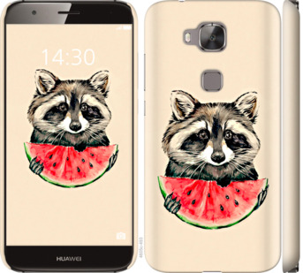 

Чехол Енотик с арбузом для Huawei G7 Plus 799992