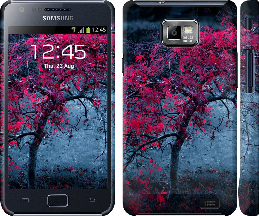 

Чехол Дерево с яркими листьями для Samsung Galaxy S2 i9100 346581