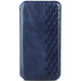 Кожаный чехол книжка GETMAN Cubic (PU) для Samsung Galaxy A52 4G / A52 5G / A52s (Синий)