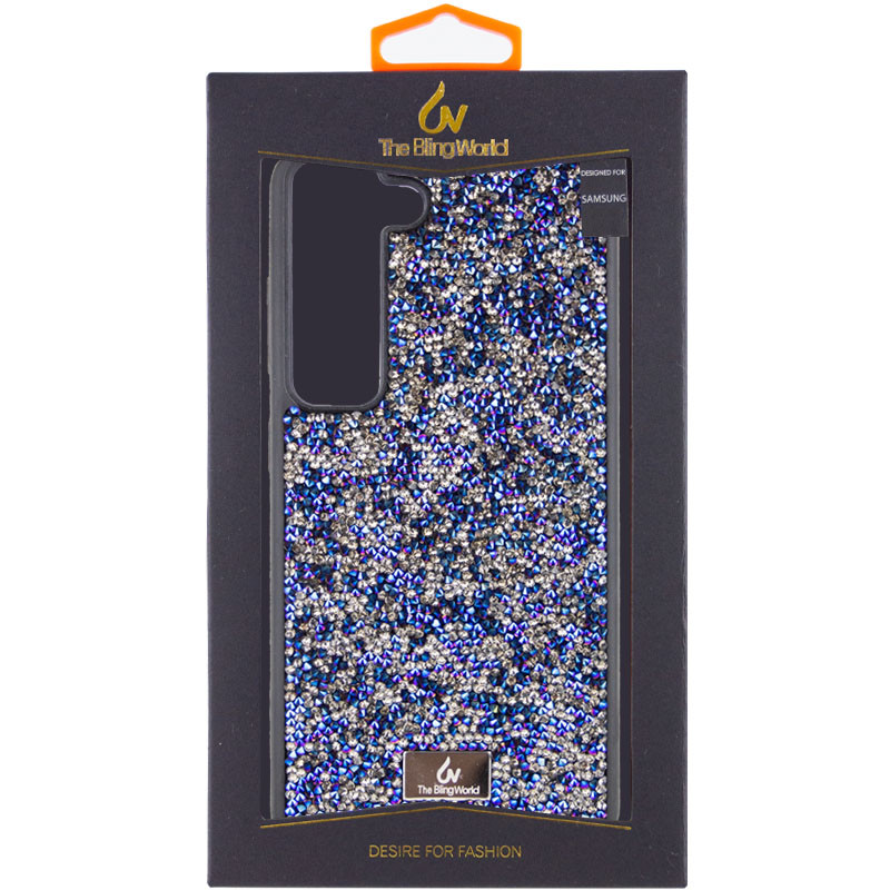 TPU чохол Bling World Rock Diamond на Samsung Galaxy S23+ (Синій) в магазині vchehle.ua