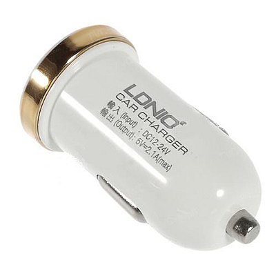 

АЗУ LDNIO DL-С22 Double USB 2.1A (+ кабель Lightning) (Белый) 496917