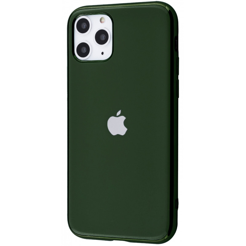 

TPU чохол GLOSSY LOGO на Apple iPhone 11 Pro Max (6.5") (Зелений / Pine green) 770817