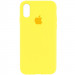 Чохол Silicone Case Full Protective (AA) на Apple iPhone XR (6.1") (Жовтий / Yellow)