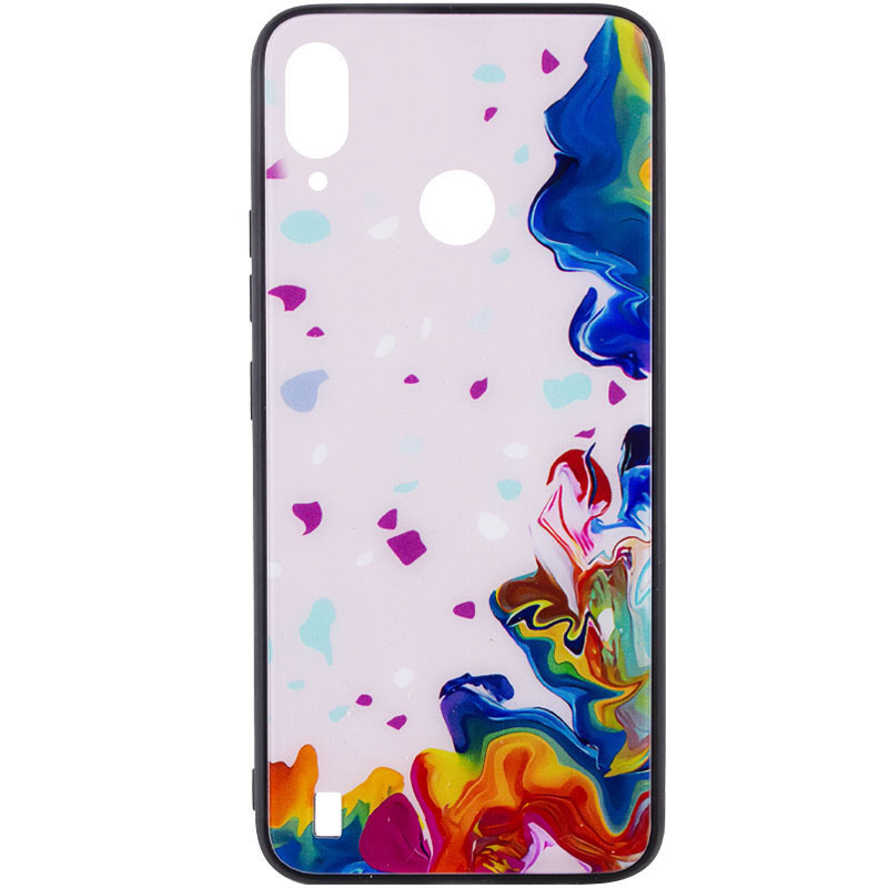 

TPU+Glass чохол Diversity для Xiaomi Redmi Note 7 (Stains multicolored) 1223278