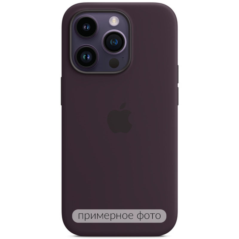 Чохол Silicone Case Full Protective (AA) на Apple iPhone 16 Plus (6.7") (Фіолетовий  / Elderberry)