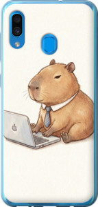 Чохол Funny Capybara CEO Working на Samsung Galaxy A20 2019 A205F