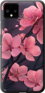 Чохол Пурпурна сакура на Google Pixel 4 XL