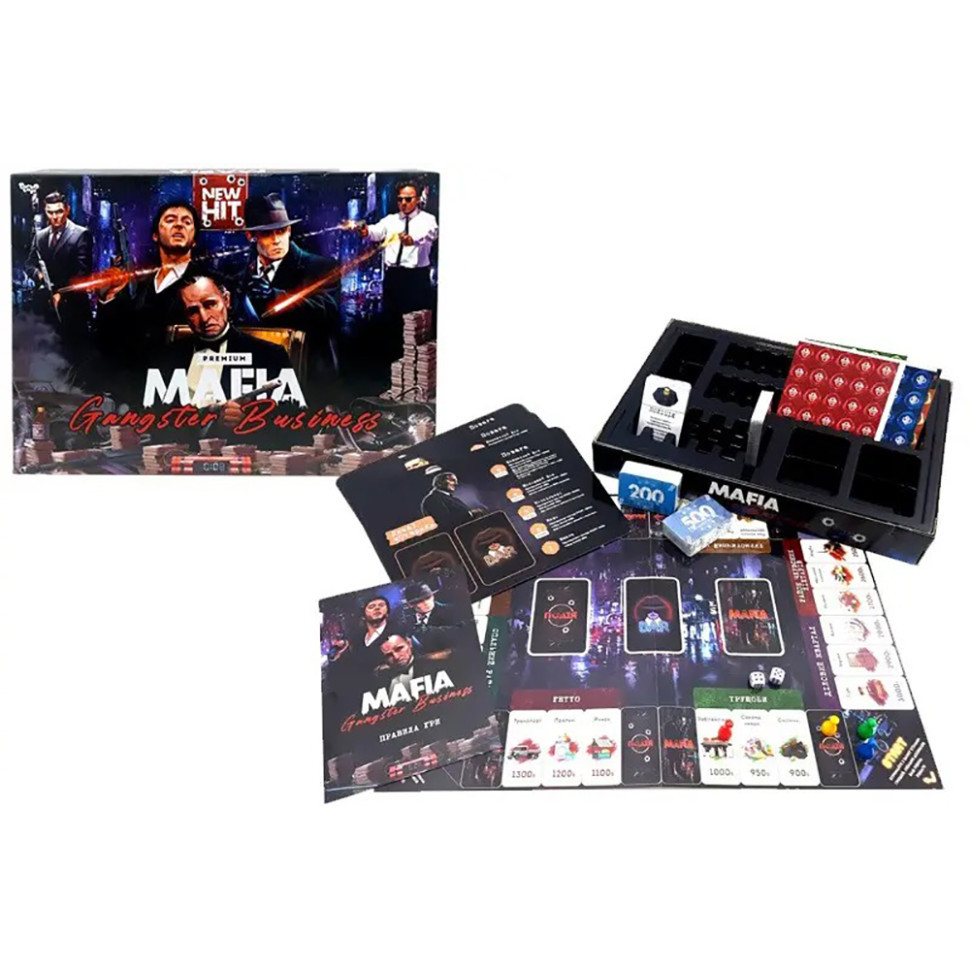 Фото Настольная экономическая игра "MAFIA. Gangster Business. Premium" на vchehle.ua