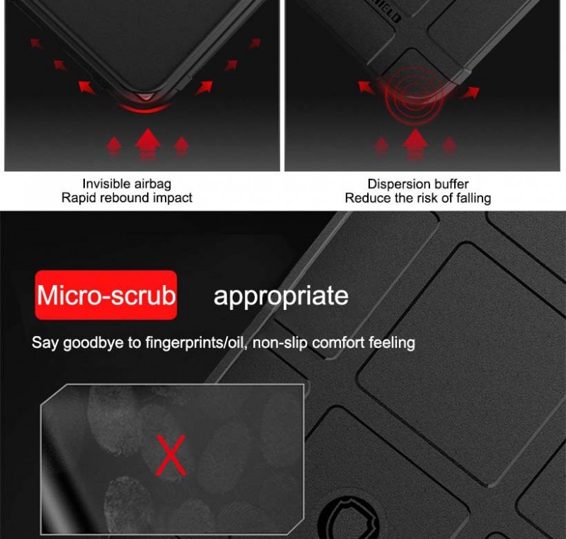 Фото TPU чехол Rugged Shield для Apple iPhone X (5.8") / XS (5.8") на vchehle.ua