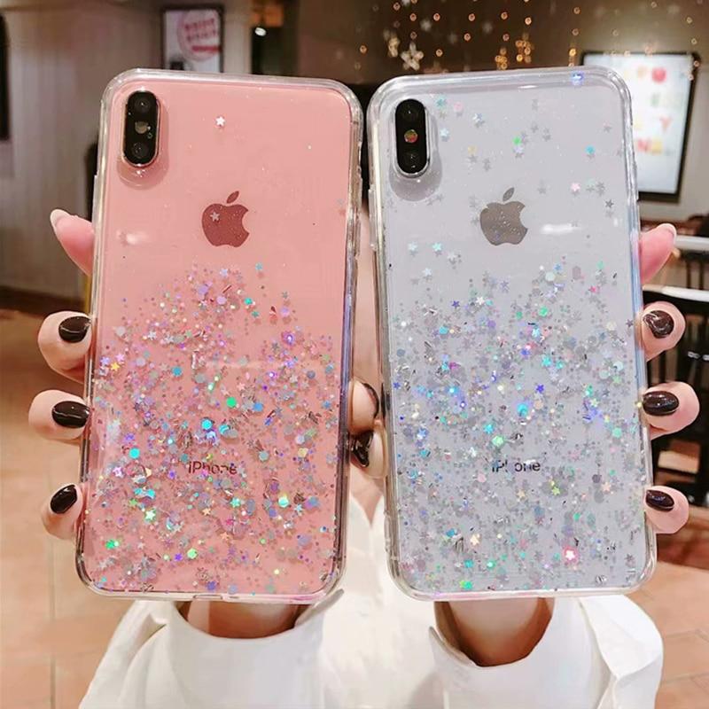 Фото TPU чехол Star Glitter для Xiaomi Redmi Note 7 / Note 7 Pro / Note 7s в магазине vchehle.ua